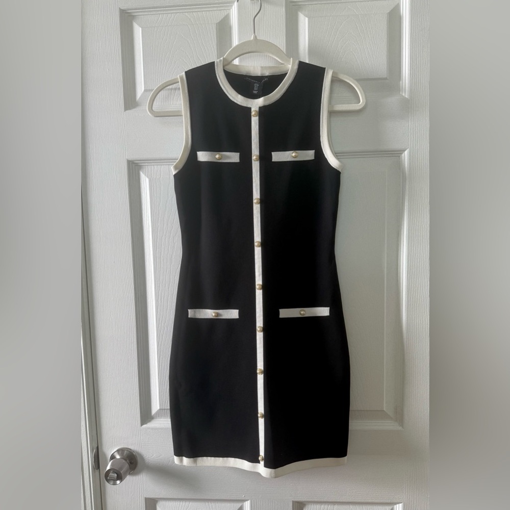 Sincerely Jules Black and White Dress